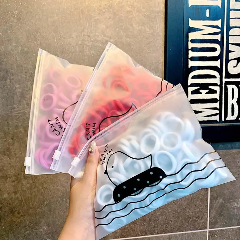 50pcs/Pack Baby Girls Colorful Small Elastic Hair Bands Children Ponytail Holder Rubber Rope Kids Accessories | Детская одежда и