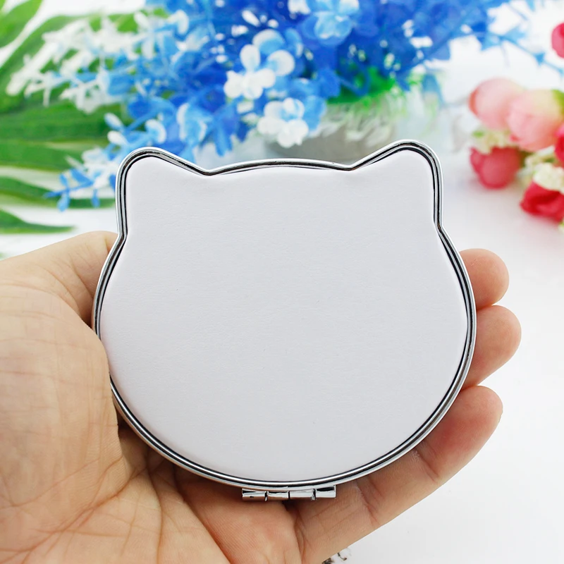 Складное зеркало для макияжа Youhaken cat and moon компактное вечерние|Зеркала макияжа| |