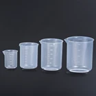 Прозрачный пластиковый мерный стакан, лабораторный кувшин для выпечки, кухонные принадлежности для готовки, контейнер для измерения, инструмент