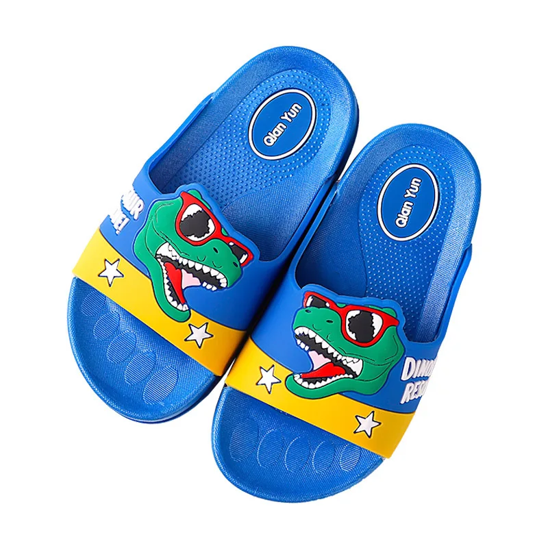 

Children's Slippers 2021dinosaurs Cute Cartoon Home Non-Slip Children's Sandals And Slippers Boys Wear Children's Shoes Summer