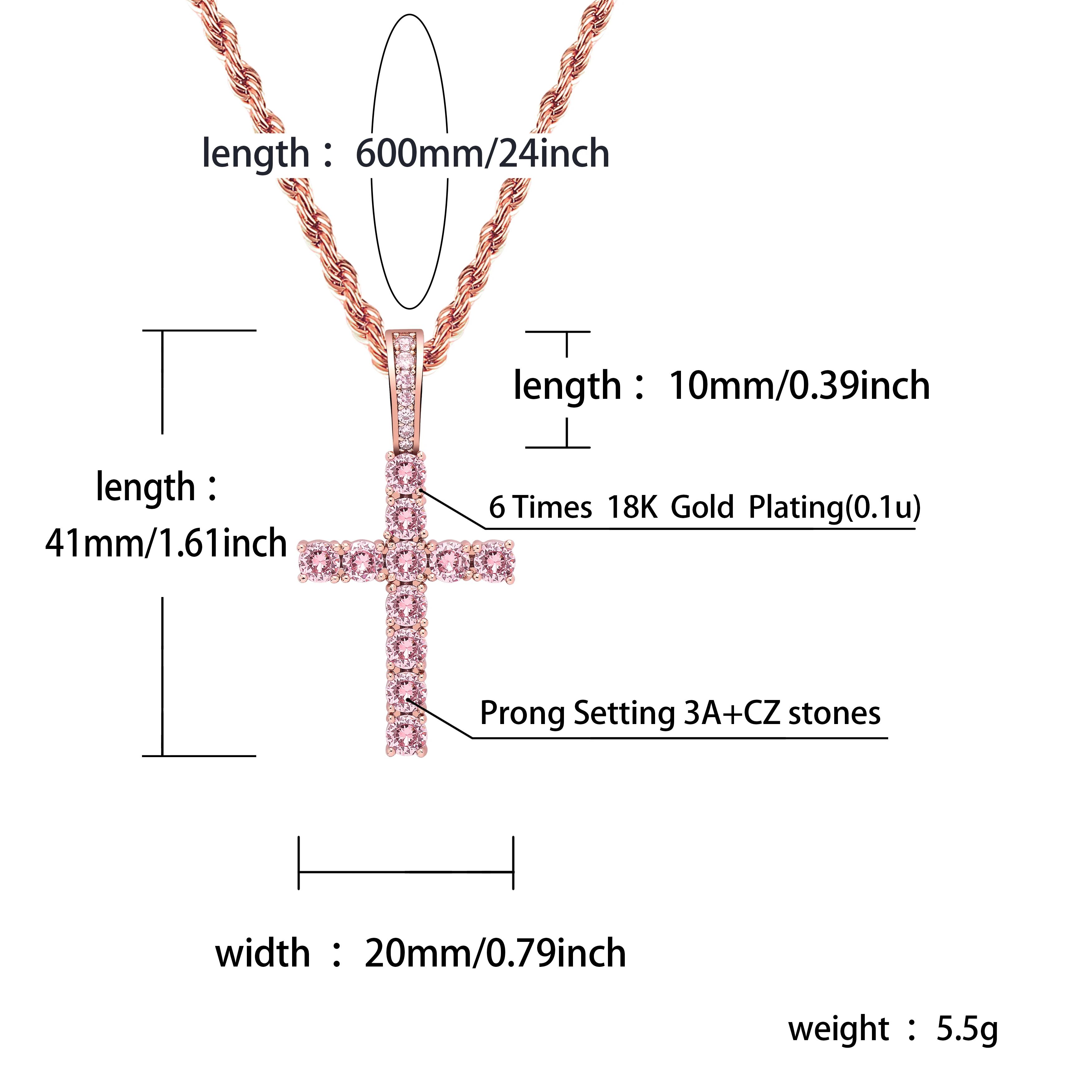 TOPGRILLZ хип хоп Пико Харви крест ожерелье микро Pave AAAA + кубический цирконий