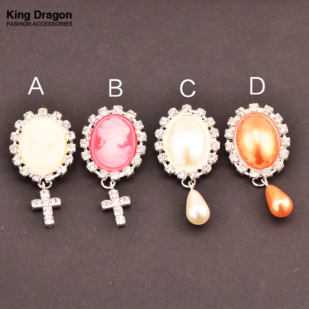 Новое поступление жемчужные пуговицы со стразами булавка задняя часть