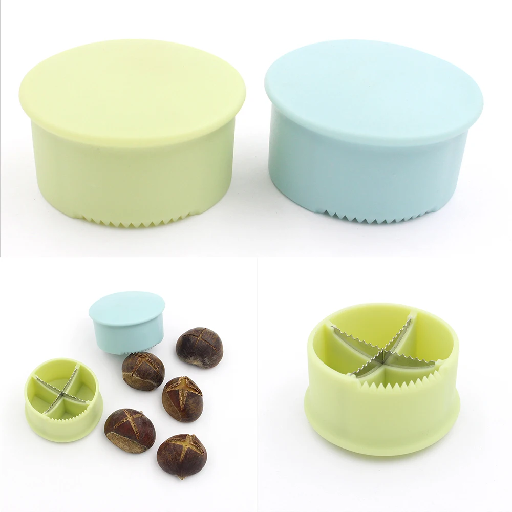 Креативный Быстрый нож с зажимом для каштанов щипцы грецких орехов пластиковая