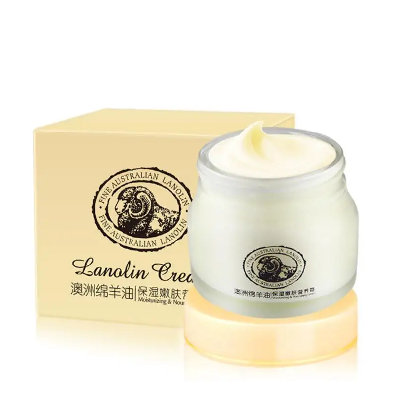 

LAIKOU Face Cream Collagen Facial Moisturizer Sheep Oil Cream Lanolin Skin Moisturizing Soothing & Hydrating & Brightening Cream