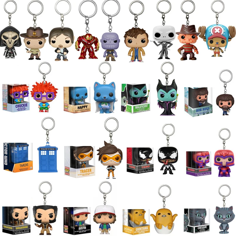 Funko чудо-яд очень странные дела Доктор Кто Ходячие мертвецы милый Карманный