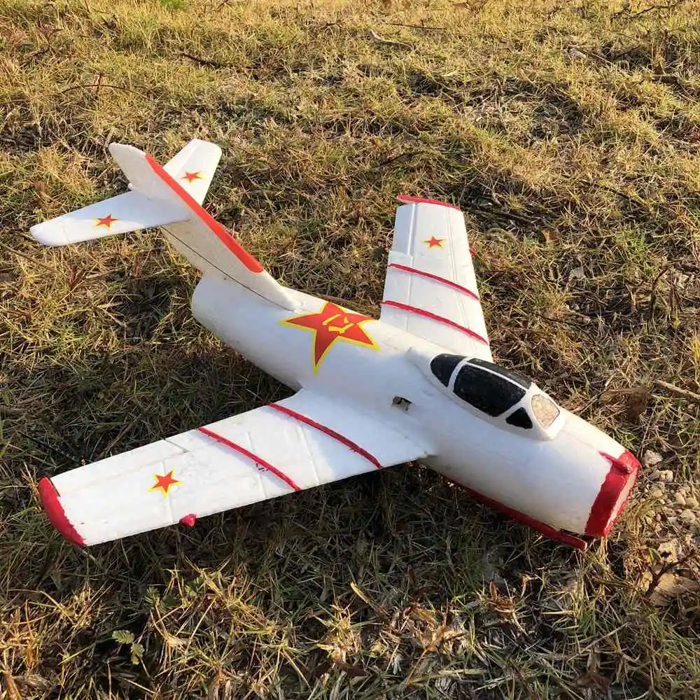 Mig15 35 мм пульт дистанционного управления Jet Aeromodelos Kit | Игрушки и хобби