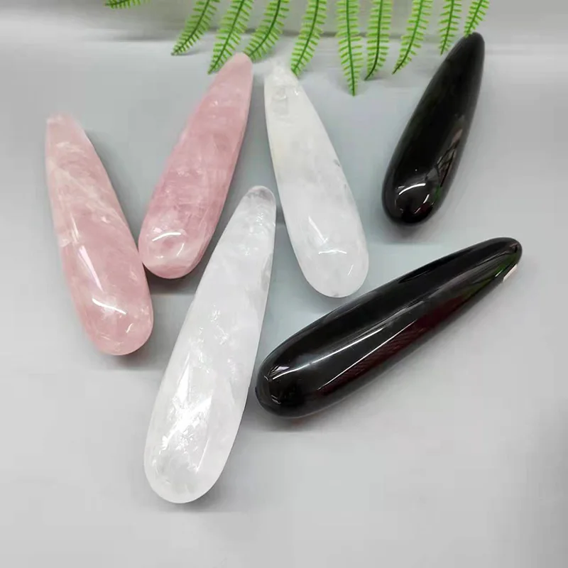 Натуральные массажные палочки лечебный камень из драгоценных камней Йони