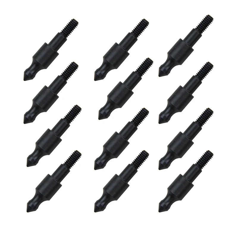 Черные наконечники для стрельбы из лука 12 шт. 100 стрельба | Спорт и развлечения