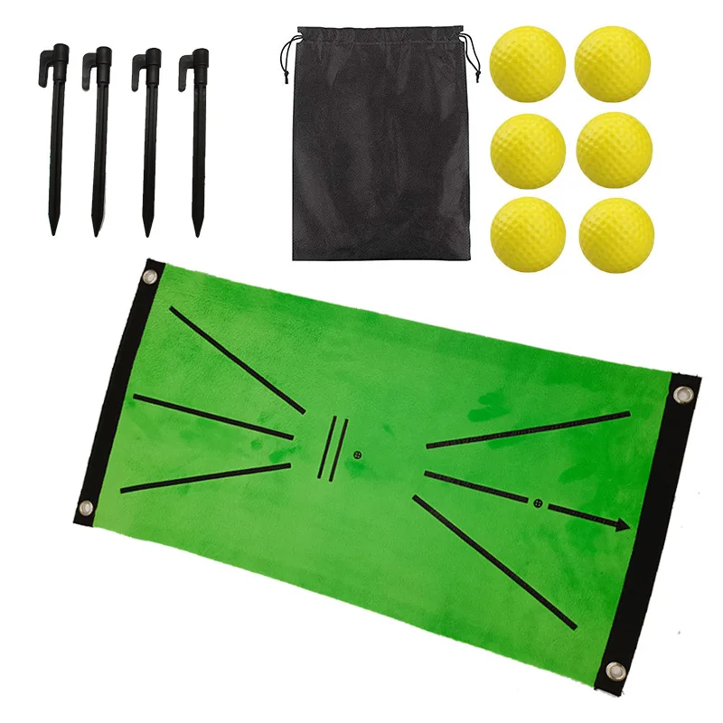

Golf Training Swing Detection Mat Batting Golfer Practice Training Aid Outdoor Sports Accessories