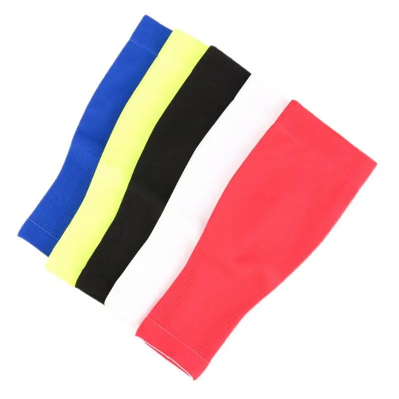 

2021 New Nylon 5 Color Compression Leg Sleeves Calf Support Breathable Perspiration Guard Brace Leg Sport Equipment Pain Releife