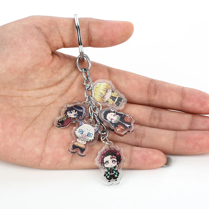 

2021Creativity Anime Demon Slayer Hand Catenary Role Play Ghost Blade Bracelet Kamado Tanjirou Fashion Men's Gift Wristband