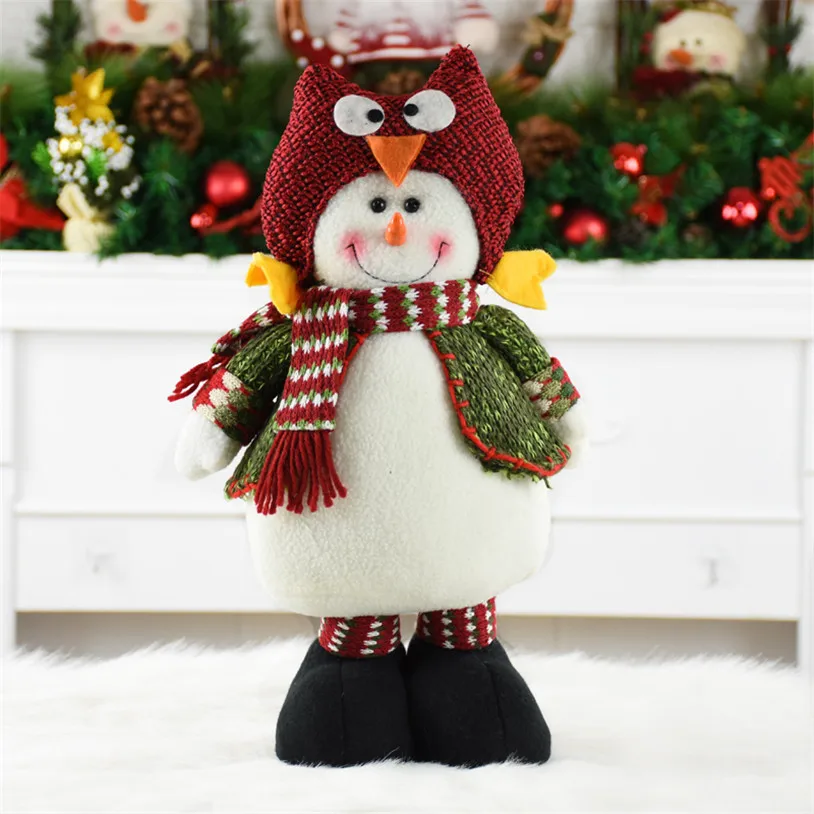 Рождественский подарок для детей Санта Клаус снеговик игрушки рождественские