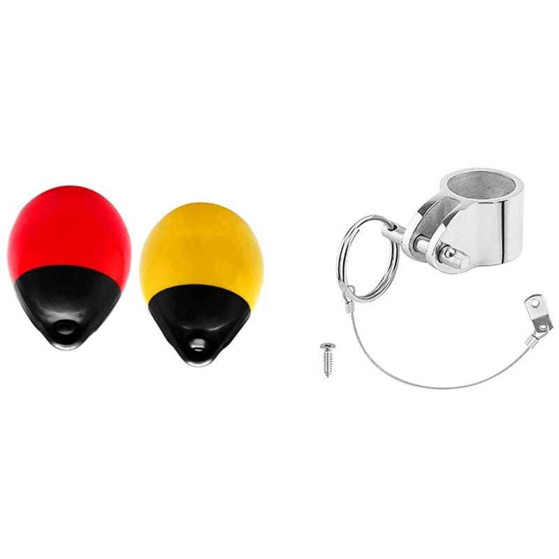 

Прочная надувная лодка, 2 шт., сверхпрочная, из ПВХ, морской буфер и 1 комплект, скользящие зажимы из нержавеющей стали с быстросъемным штифто...