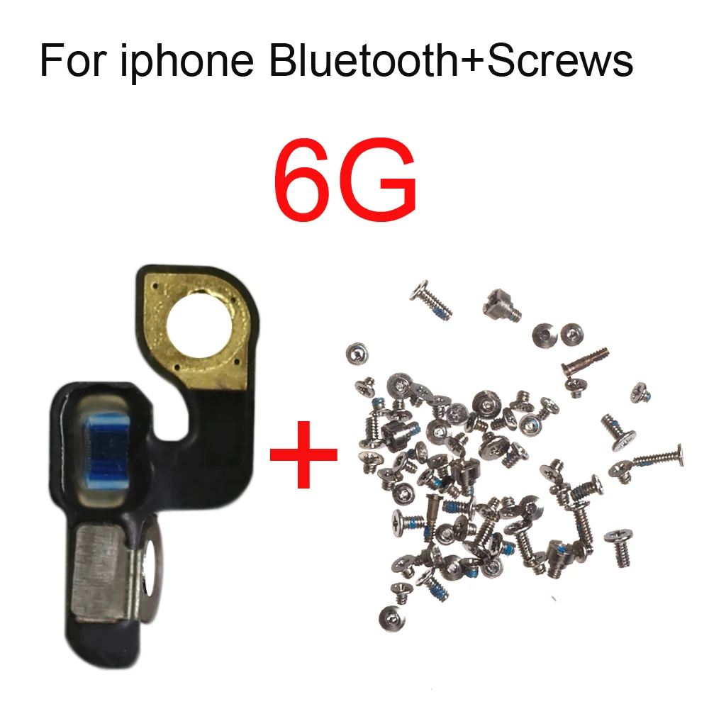 Шлейф с зажимом для камеры NFC Bluetooth + Полные Винты iPhone 7G 8G 6 7 Plus 8 6S X сигнальная