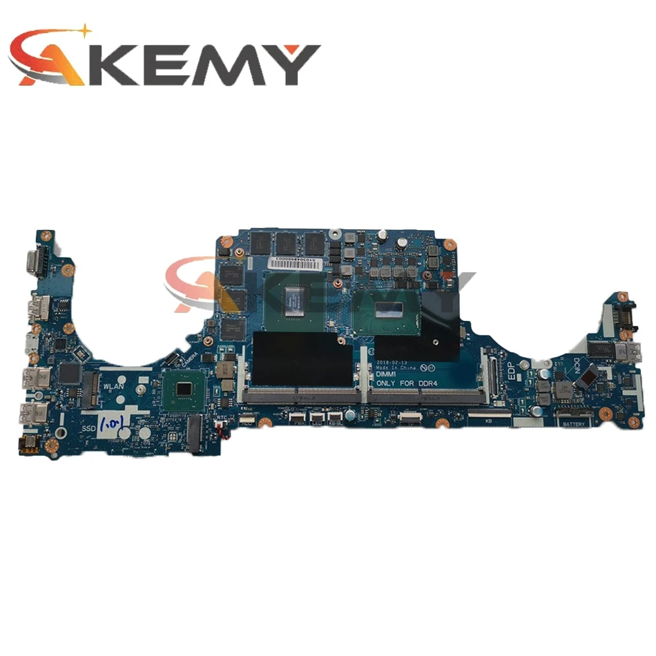 Online Für Dell Inspiron G5 5587 G7 7588 Laptop Motherboard I7-8750H GTX1060 CN-0TM9WY 0TM9WY TM9WY Getestet & Arbeiten Perfekt