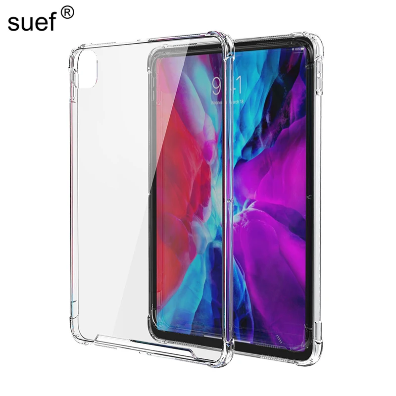 Прозрачный противоударный чехол для iPad Mini 123 4 5 акриловый 1 2 3 6 Air1 тонкий