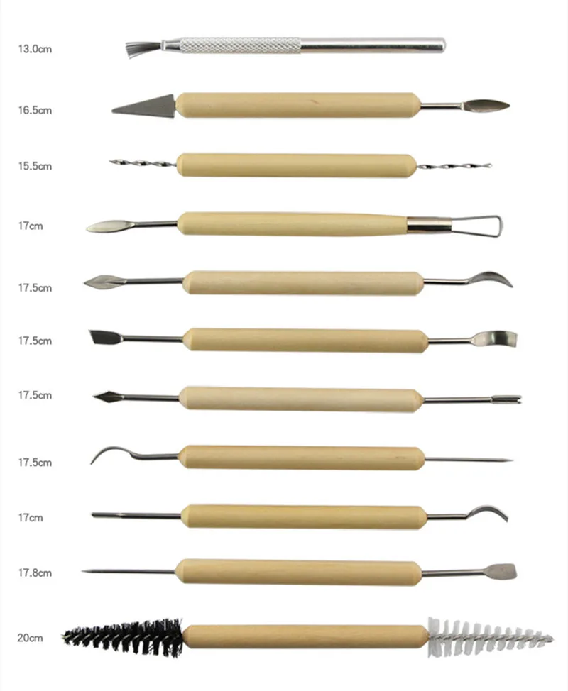 Набор для лепки идеальной глины набор из 11 предметов скульптурирования