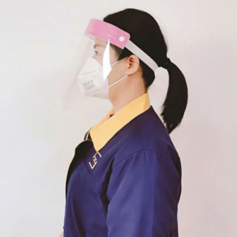 Регулируемая Пылезащитная Полнолицевая маска с защитой от капель козырек для