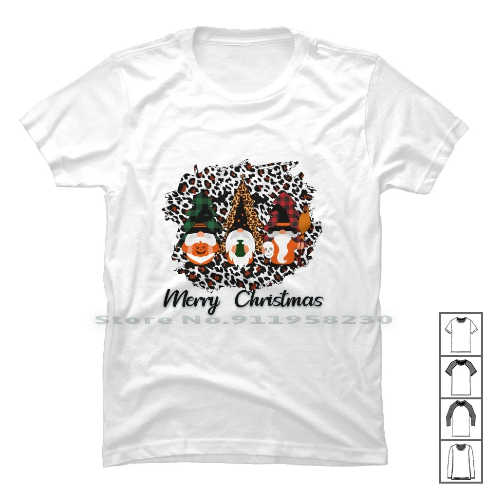 

Merry Christmas Gnome T Shirt 100% Cotton Merry Christmas Merry Gnome Claus Chill Ill Us St Om No Me