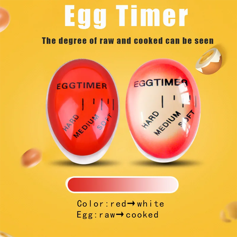 Мини яйцо идеально Цвет таймер с изменяющимся Yummy мягкий яйца всмятку и вкрутую