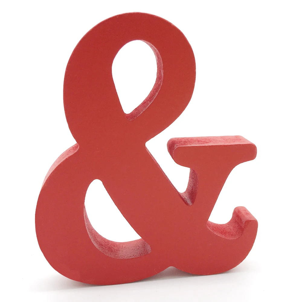 1 шт. деревянные украшения в виде букв | Дом и сад