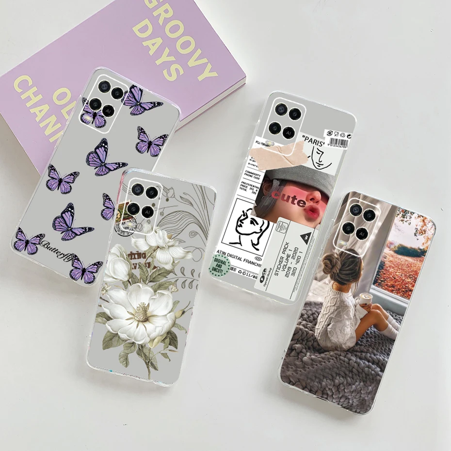 Чехол-накладка для Oppo A54, A74, A94, OppoA54, A74, A54, A94, 54, 74, 5G, OppoA94, силиконовый