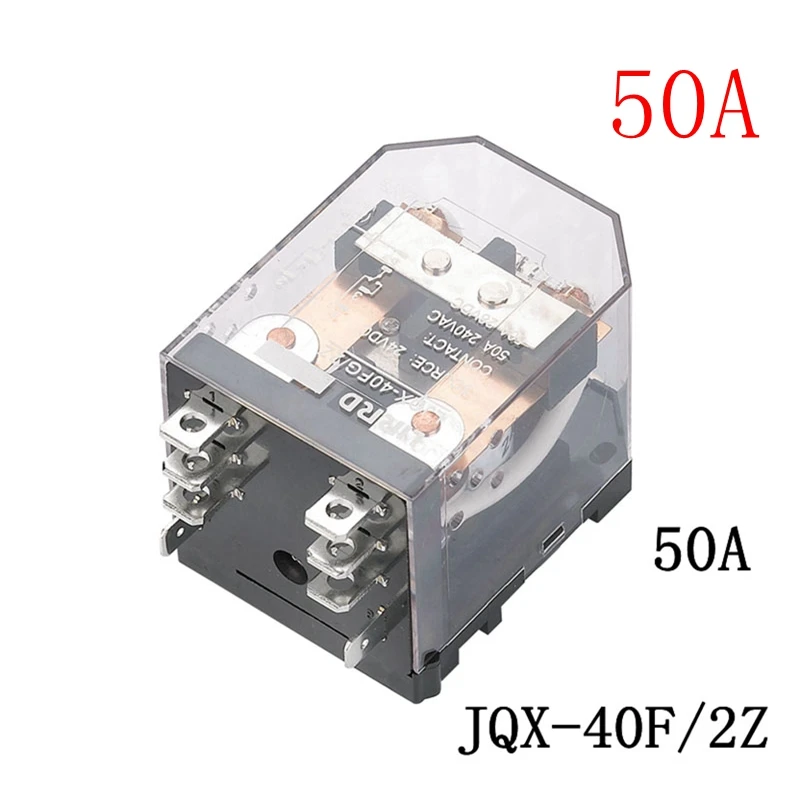 

Реле большой мощности с двумя открытыми и двумя закрытыми 12 В, 24 В, 220 В, 1 шт.