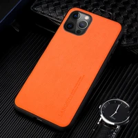 genuine leather business phone cases for iphone 12 13 pro max 12 mini 11 pro max x xs max xr 6 6s 7 8 plus 5 se 2020 back cover