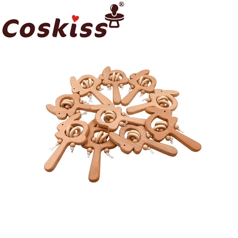 

Coskiss Together Buy Some Cute Wooden Bunny Beech Wood Beech Teether Rattles Baby Teether Toys Baby Rattles Children's Toys