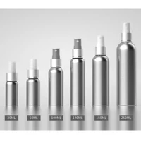 30ml50ml100ml120ml150ml250ml aluminum empty spray bottle mini travel refillable perfume cosmetic container sprayer atomizer