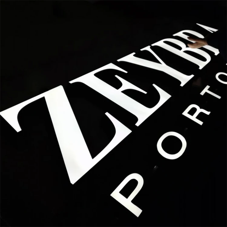 Подсветка для лица водонепроницаемая индивидуальная буква акриловая