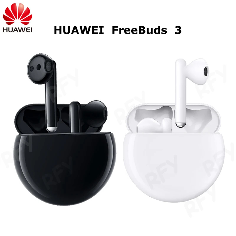 Беспроводные наушники HUAWEI FreeBuds 3 Bluetooth kirin A1 с сенсорным управлением быстрая