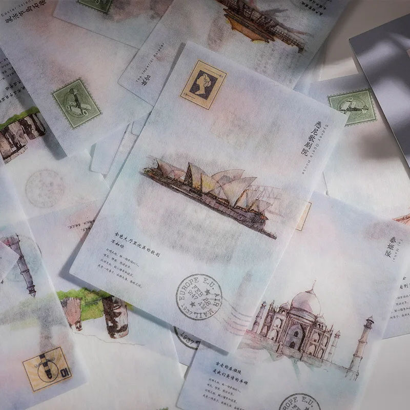 Винтажные наклейки 40 шт./компл. китайские антикварные для скрапбукинга дневника