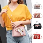 Женский маленький кросс-боди мессенджер через плечо шарф сумка сумки