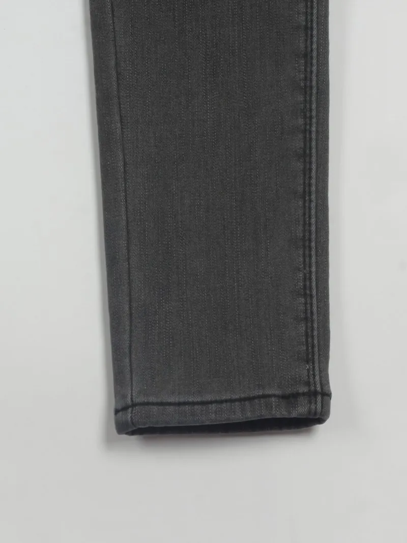 Женские брюки-карандаш Wixra Повседневные базовые обтягивающие джинсы с мехом