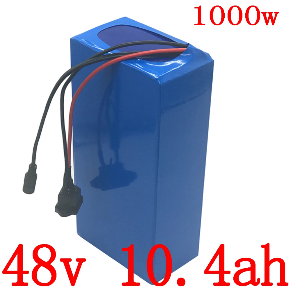 

48V 10AH battery pack 48V 10AH electric bike battery 48V500W 750W 1000W lithium ion battery 48V scooter battery free customs tax