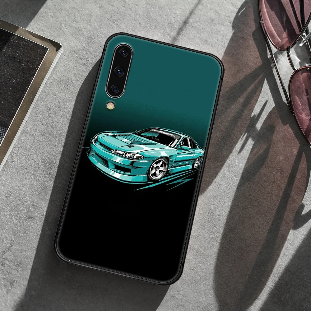 

JDM Cars Auto Phone Case Cover For Samsung Galaxy A10 A11 A20 E A21 A30 A40 A41 A50 A51 A70 A71 A81 S 4G 5G black Coque Pretty