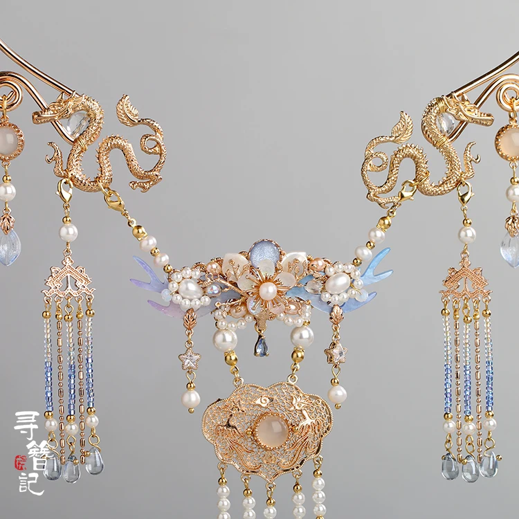 Женское колье ручной работы многофункциональное ожерелье в стиле старого дикого