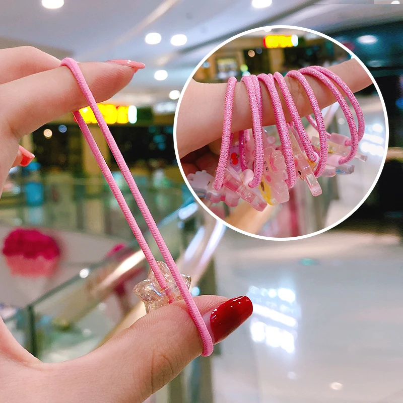 20 шт./компл. 3 см карамельные Детские аксессуары для волос Кристальные милые