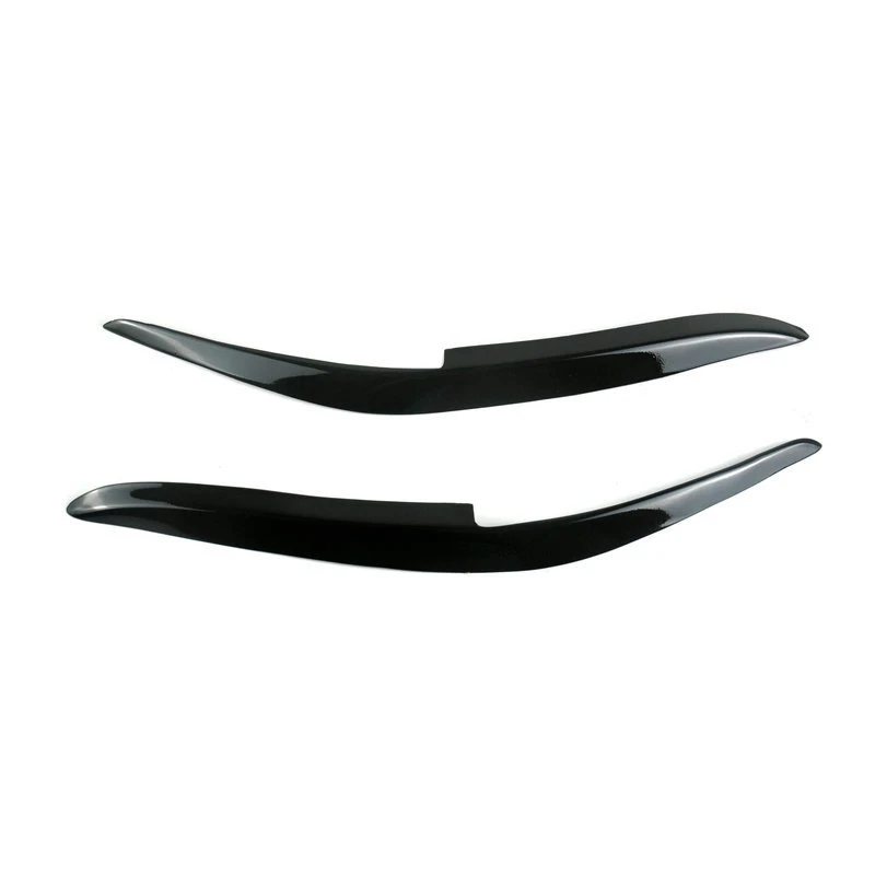 

Car Headlight Eyelids Eyebrows Cover Black for Honda Accord 1998-2002