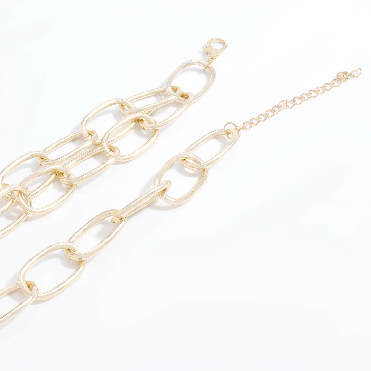 Pauli Manfi 2020 Fashion Exaggerated Metal Resin Flower Hip Hop Clavicle Chain Women's Bohemian Popular Sweater | Украшения и