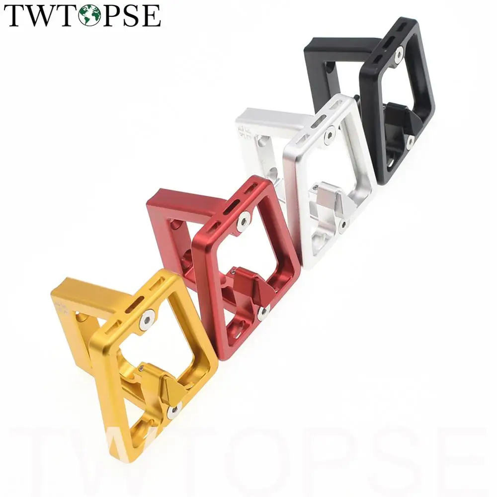 TWTOPSE британского флага велосипедные стойки передние несущие блоки для Brompton