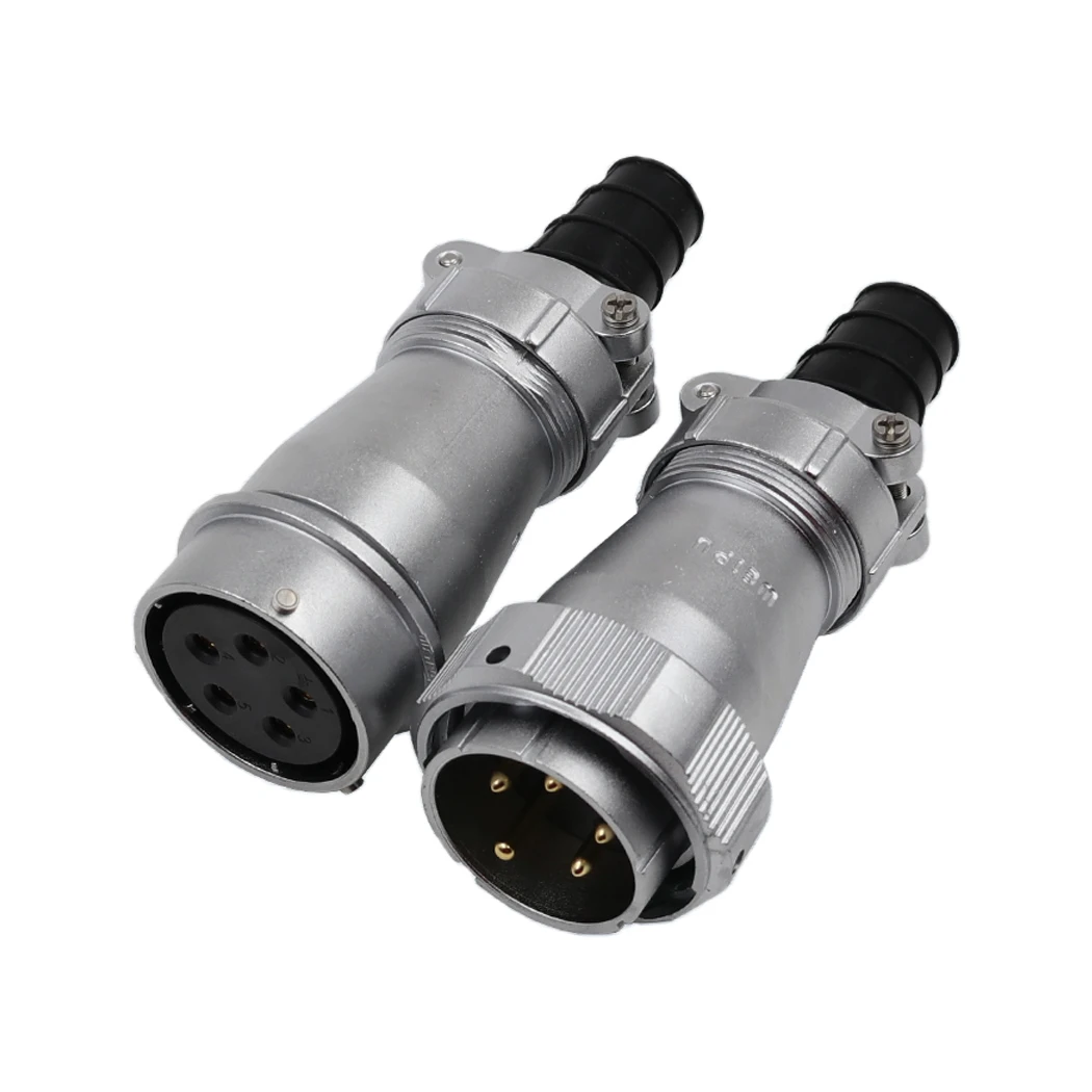 

Промышленный удлинитель WY40 TI + ZI M40 для сварки электрического кабеля, 5, 9, 15, 26, 31 контактный винт, Быстрая блокировка, водонепроницаемый адапт...