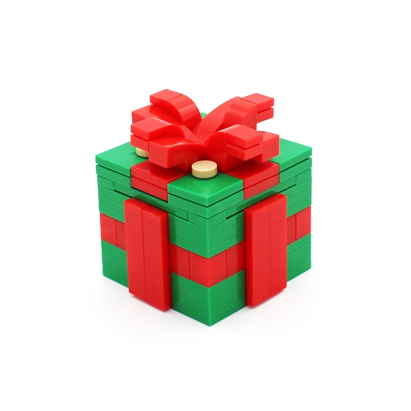 Exquisite Christmas Ring Jewelry Box New Style Building Block Brick Assembles MOC DIY Parts Creative Toys For Proposal Gift | Игрушки и