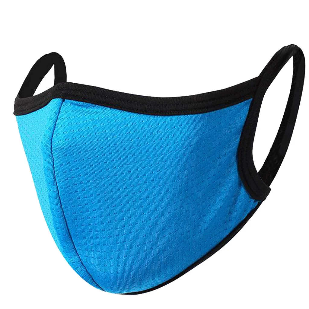 

Men Women Washable Reusable Breathable Masks Windbreak Seamless Outdoor Riding Quick-drying Dustproof Keep Mask Respirator# E