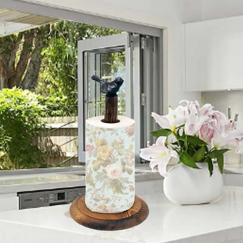 

Чугунный симпатичный ворс птица, кухонная масляная поглощающая бумага, Настольная Вертикальная пластиковая оберточная сумка, бумажная пол...