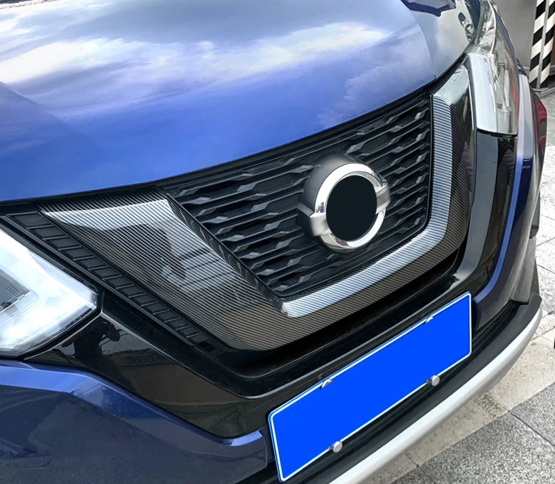Для Nissan Rogue X-Trail 2017-2020 Персонализированная Передняя Центральная средняя решетка