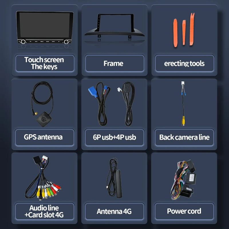 

KingChange Android 10 Car Radio Multimedia Video Player 9" Navigation For BMW X3 E83 2004-2012 Stereo BT GPS Wifi DSP