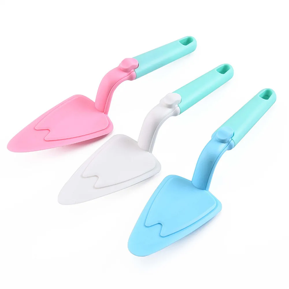 

1pc Cake Pizza Shovel Butter Cheese Dessert Cutlery Bakeware Cake Spatula Tool Baking & Pastry Spatulas Pushable Cake Pie Server