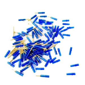 980 наборов, стоматологическая лаборатория, латунь, Малый набор, штифт для ногтей с пластиковой синей втулкой на камне, модель для работы, новый стиль, 1,6*18 мм